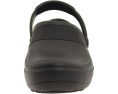 Клоги Crocs Mercy Work с цельной резиной черные