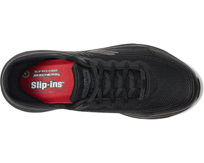 Рабочие туфли Skechers Max Cushioning Elite SR с технологией Hands Free Slip-ins
