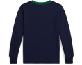 Футболка Polo Ralph Lauren Kids с длинным рукавом и логотипом для малышей