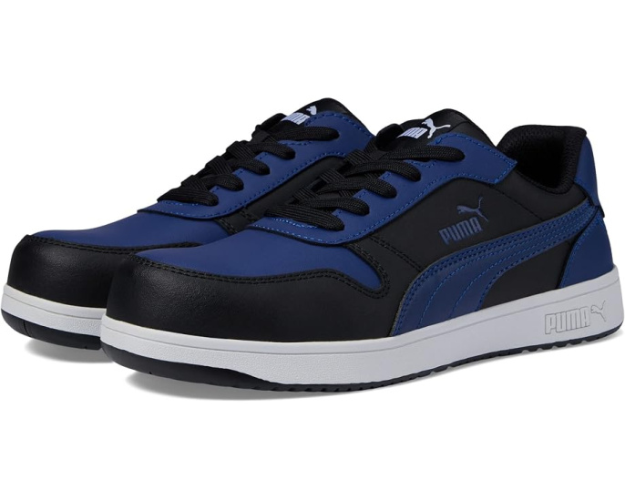 Кожаные кроссовки Puma Frontcourt Low ASTM SD с защитой