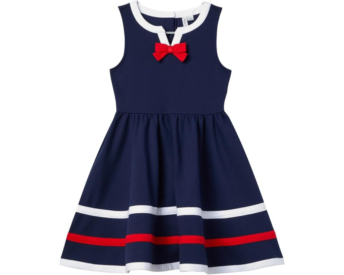 Платье Sailor от Janie and Jack с бантом и вырезом на спине