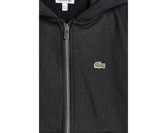 Lacoste худи с полной застежкой-молнией для детей