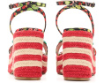 Сандалии Blue by Betsey Johnson Bobbie с принтом клубники и блочным каблуком