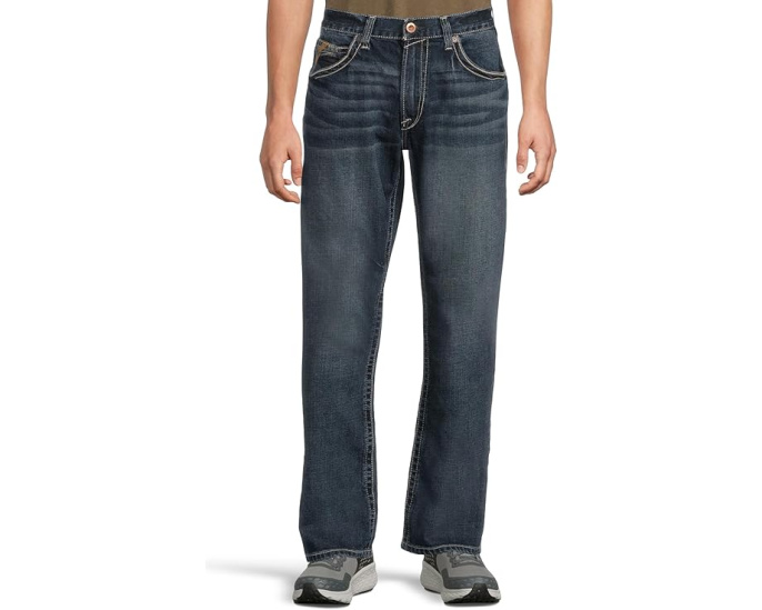 Ariat M5 Slim Bootcut джинсы Lennox с эффектом потертостей