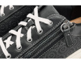 Ботинки Caroline Rio от Clarks с лазерной перфорацией и боковой молнией