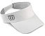 Белое козырек Ultralight Visor от Wilson для бега и тенниса