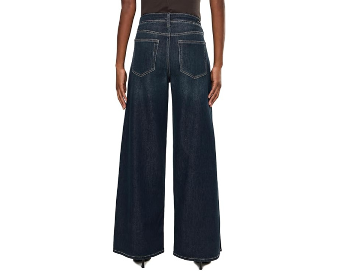 Джинсы Weekender Wide Leg с боковым разрезом Mid-Rise от Liverpool Los Angeles
