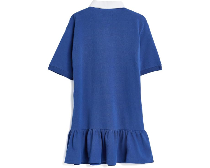Платье Polo Ralph Lauren Logo Cotton Mesh Rugby для детей