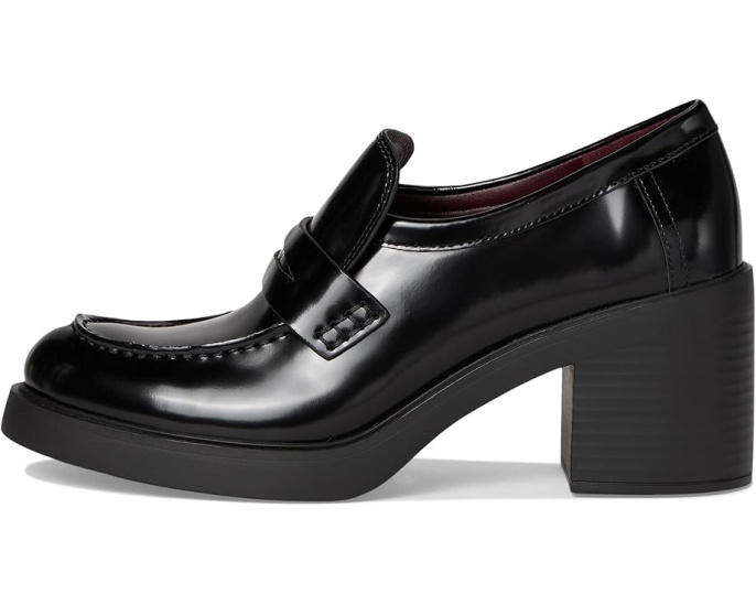 Туфли Tory Burch Classic Heel Lug Loafers 50 мм на тракторной подошве