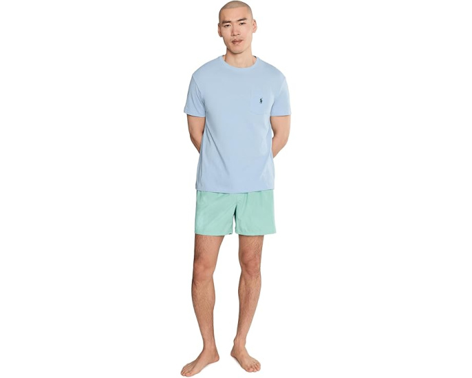 Трусы боксеры Polo Ralph Lauren Woven Boxer из хлопка с принтом