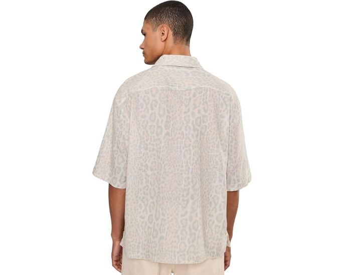 Рубашка с коротким рукавом Cruz Leo Short Sleeve Shirt AllSaints