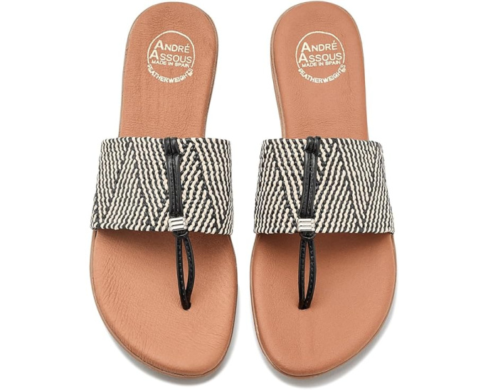 Сандалии Andre Assous Nice Woven из текстиля с переплетением