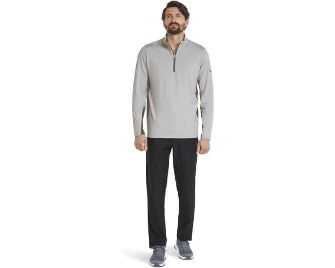 Свитшот Puma Golf Gamer 1/4 Zip с воротником и молнией