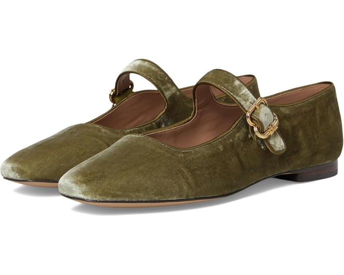 Балетки Sam Edelman Michaela с миндалевидным носком на регулируемой пряжке