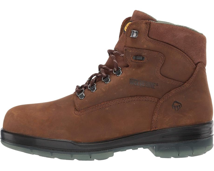 Утепленные ботинки Wolverine 6" I-90 Durashocks® со стальным носком и мембраной WP