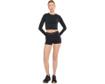 Лонгслив Luxe Crop Brooks с воротником-стойкой