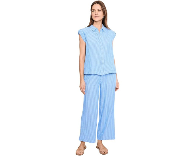 Рубашка Striped Gauze Resort из полосатого газа NIC+ZOE