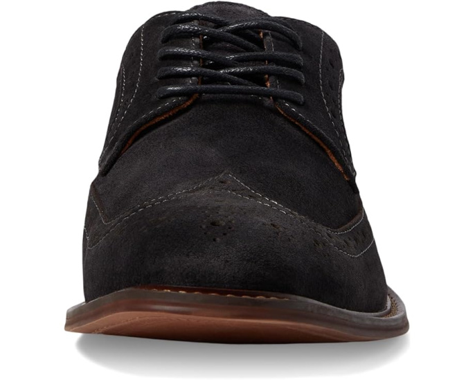 Оксфорды Stacy Adams Marligan Wing Tip из замши с перфорацией