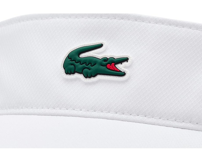 Козырёк Lacoste Diamond Taffeta Sport с впитывающей подкладкой