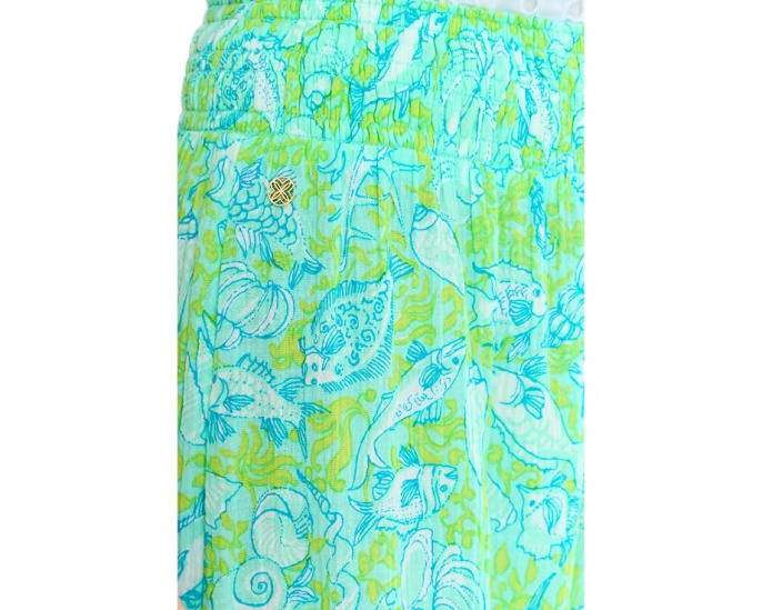 Пляжные брюки Enzo от Lilly Pulitzer с цветочным принтом