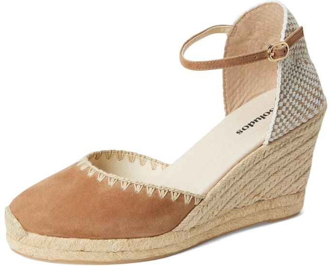 Эспадрильи Soludos Marseille Wedge на платформе с ремешком