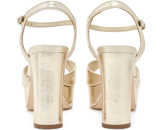 Arianna Metallic Platform Sandals