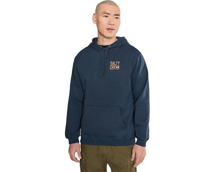 Толстовка Salty Crew Tried And True Fleece с капюшоном и карманом-кенгуру