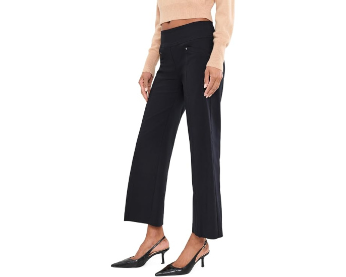 Брюки Elliott Lauren Control Stretch с широкой штаниной и эластичным поясом