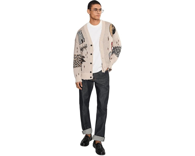 Кардиган AllSaints Foxx с узорами