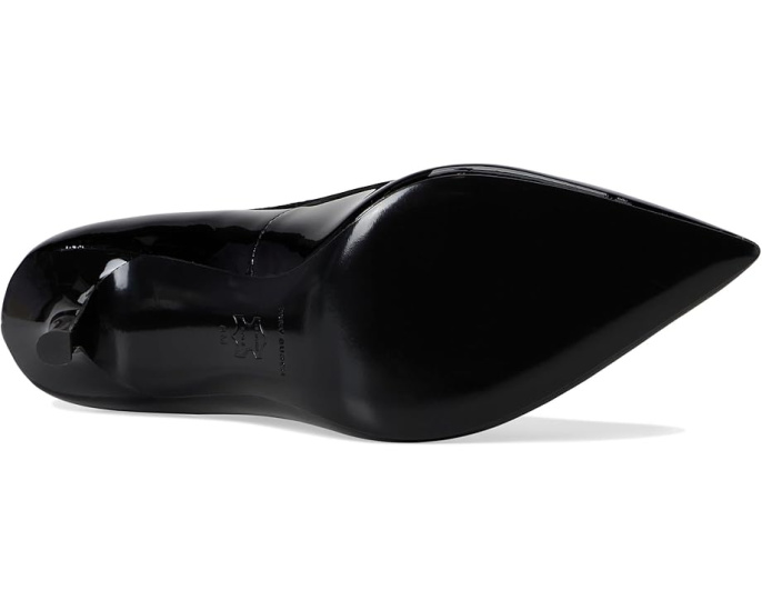 Туфли-лодочки Double T-Buckle Pump с острым носком на каблуке 80 мм Tory Burch