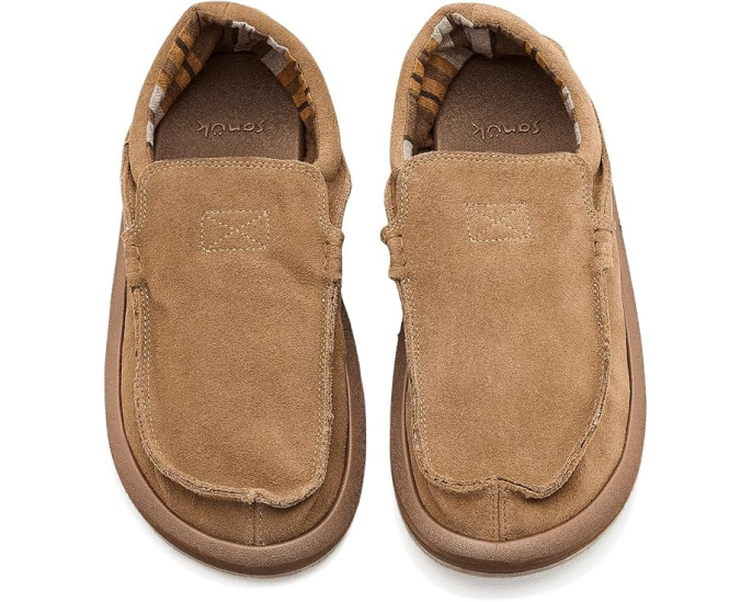 Ботинки Sanuk Chiba Leather из замши