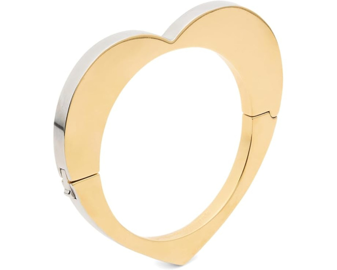 Браслет Geo Pop Heart Bangle с кубическим цирконием от Kate Spade New York