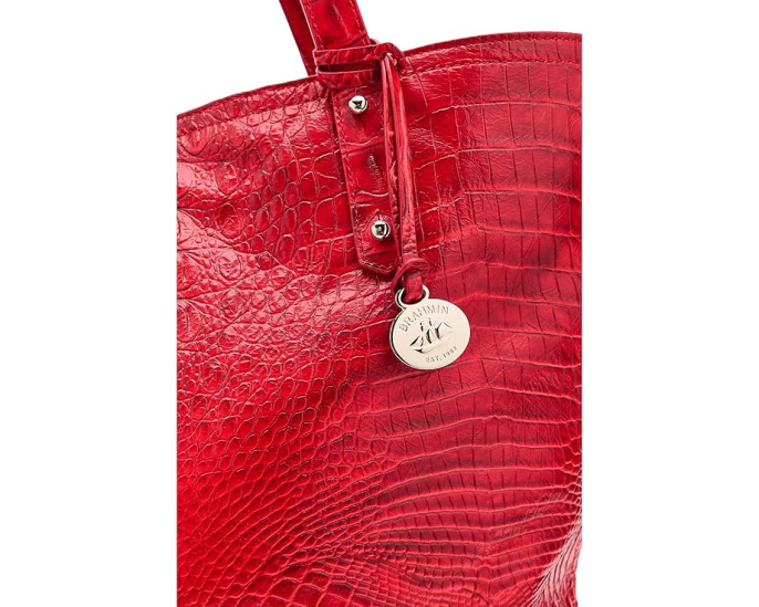 Сумка-шопер All Day Tote от Brahmin из текстурированной кожи