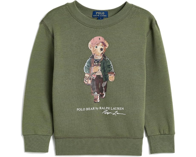 Polo Bear Fleece Sweatshirt (Toddler/Little Kid)
