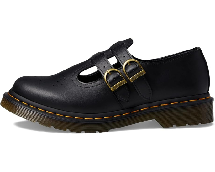 Веганские лоферы Dr. Martens Vegan 8065 с двумя пряжками