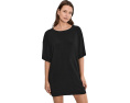 Платье-квадрат Norma Kamali Short Sleeve Boxy Mini Dress с коротким рукавом