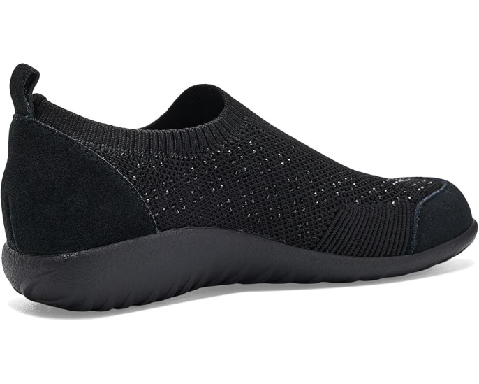 Naot Reo Кроссовки с контрастными материалами Черный трикотаж