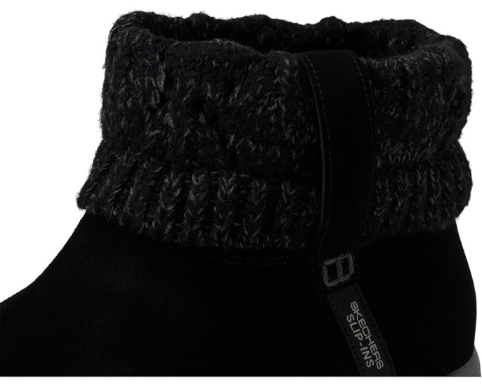 Ботинки SKECHERS Easy Going без шнуровки с клиновидным каблуком и стелькой Memory Foam