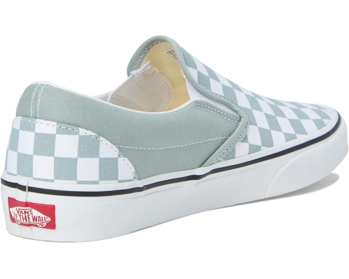 Кеды Vans Classic Slip-On Checkerboard с шахматным узором