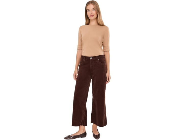Джинсы Petite Meg Corduroy High-Rise Wide Leg от KUT from the Kloth