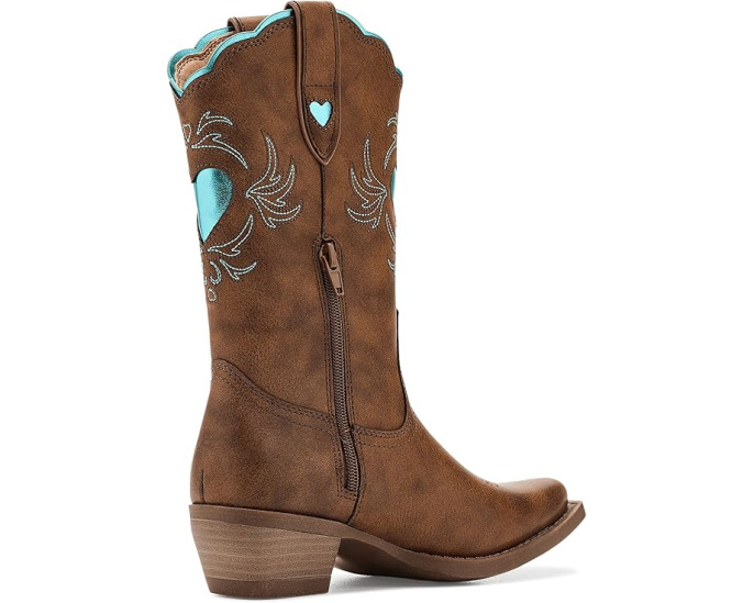 Ботинки FRYE AND CO. Kids Iyla Heart Deco с сердцем