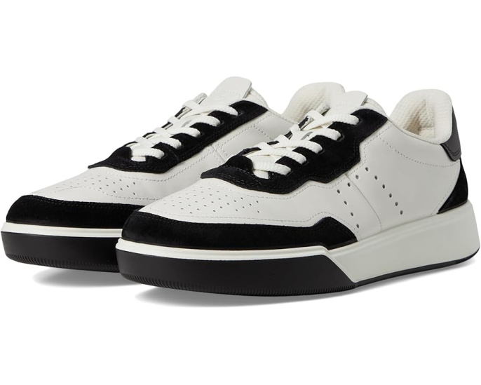 Повседневные кроссовки ECCO Street Court Lace с технологией FLUIDFORM Direct Comfort