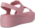 Сандалии Crocs Brooklyn с низким клином и плетеным верхом