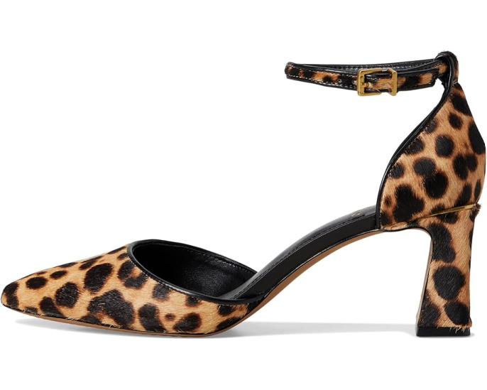 Туфли-лодочки Vince Camuto Hendriy с ремешком на щиколотке и меховым верхом