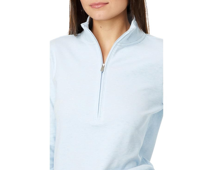 Толстовка TravisMathew Cloud 1/2 Zip из мягкой ткани Cloud с полузастежкой