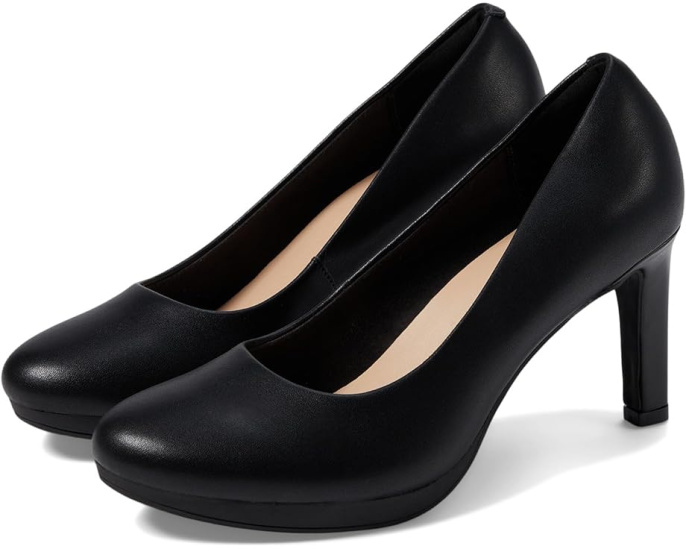 Туфли-лодочки Clarks Ambyr Joy с круглым носком и прямым каблуком