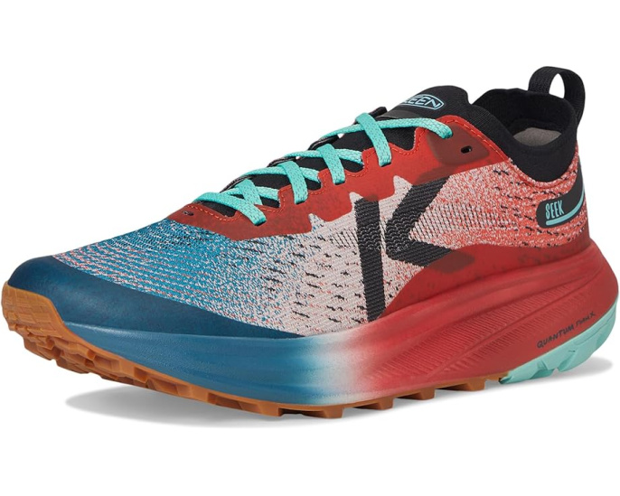 Трейловые кроссовки KEEN Seek с амортизацией QuantumFoamX и подошвой KEEN.ALL-TERRAIN
