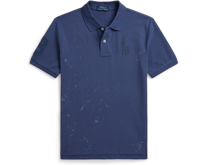 Поло Big Pony с принтом для детей от Polo Ralph Lauren