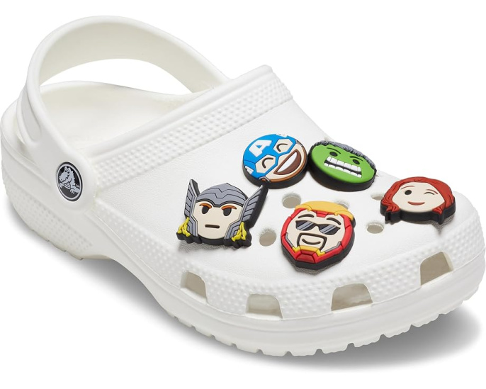 Набор из 5 шармов Jibbitz Characters для обуви Crocs