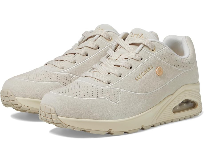 Кроссовки Uno-county Line от Martha Stewart x Skechers с замшевым верхом